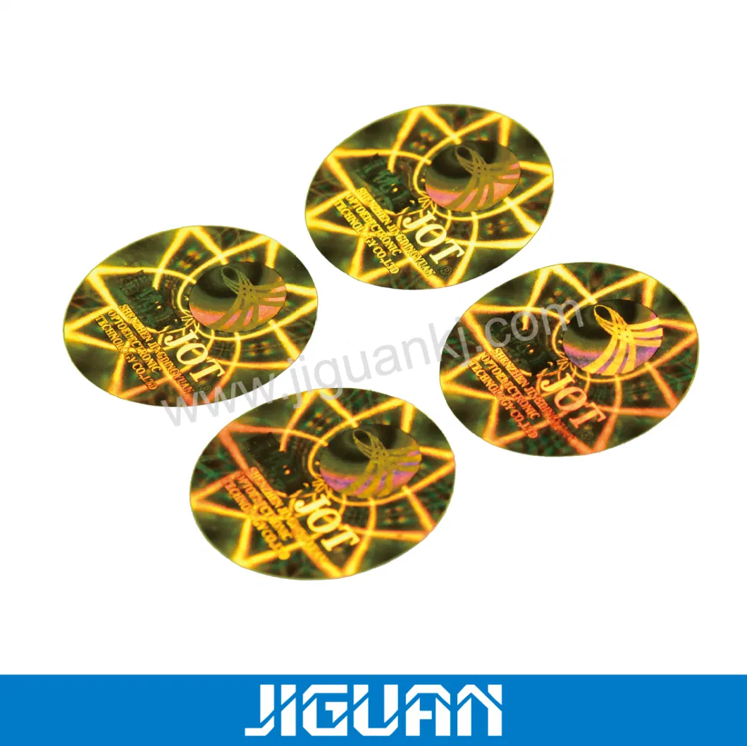 Custom Transparent Hologram Security Sticker Label